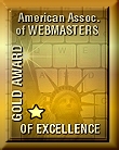 American Association of Web Masters - Gold Award